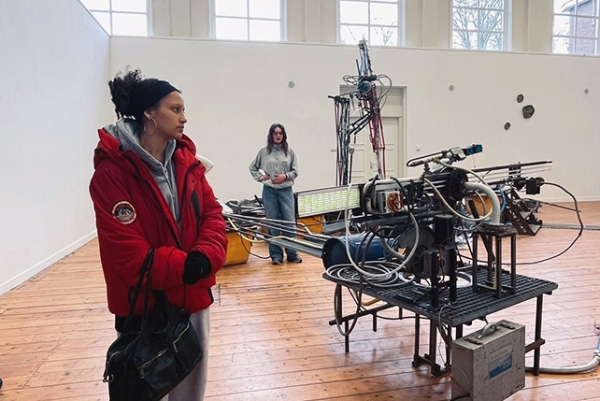 studenten Gerrit Rietveld Academie